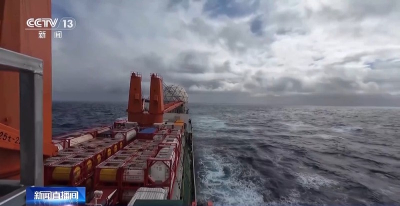 视频丨穿越风高浪急西风带 “雪龙”号船员有多拼?