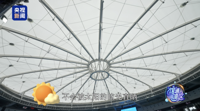 “馆”通湾区丨中国网球新秀集结!十五运横琴智能球场细节拉满