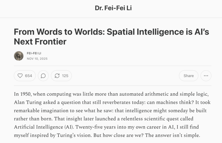 今天起，李飞飞 AI「造世神器」人人可用，一句话打造 3D 世界 ｜ 附实测体验