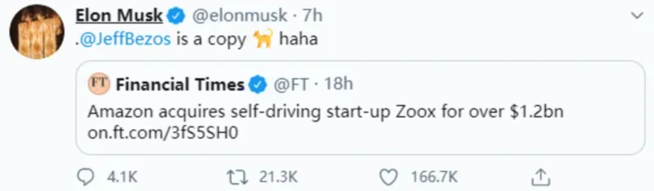 两个世界首富吵起来了！贝索斯融资 447 亿复出搞 AI，马斯克：跟屁虫