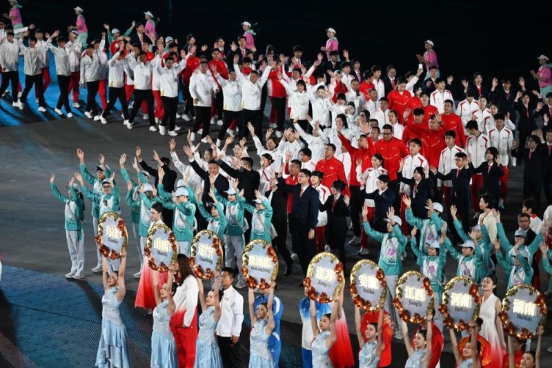 全运会｜海天为幕 同心绘梦――第十五届全国运动会闭幕式侧记