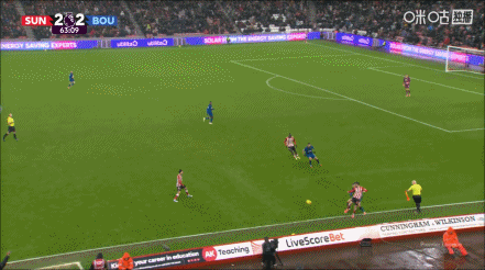 让二追三！桑德兰3-2逆转伯恩茅斯 勒费点射特劳雷布罗比建功