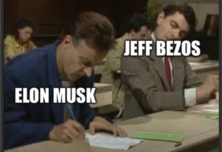 两个世界首富吵起来了！贝索斯融资 447 亿复出搞 AI，马斯克：跟屁虫