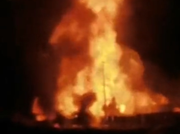 伊朗设拉子一液化石油气加注车间发生爆炸