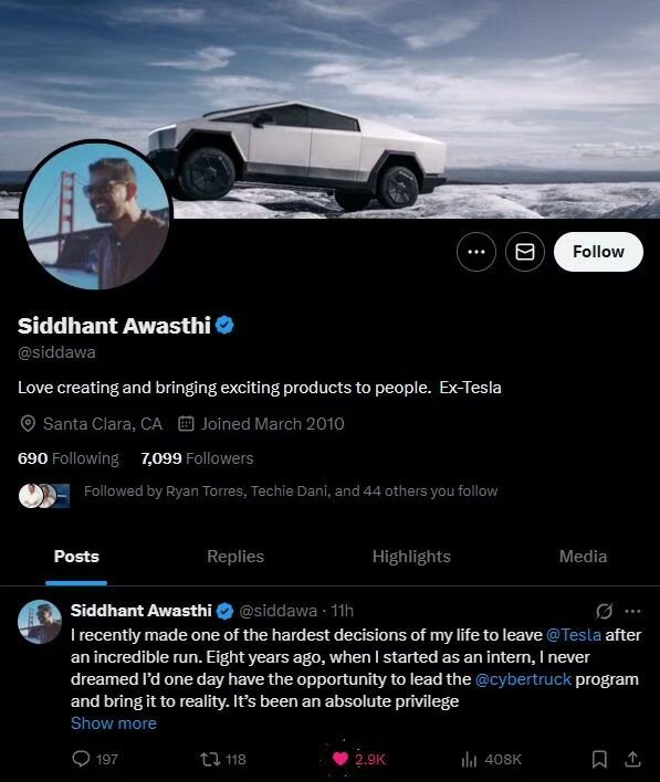 新东方再出新歌「骂公司」：受的委屈再大，也大不过俞敏洪；特斯拉Cybertruck负责人离职；美团发布首款IDE产品CatPaw