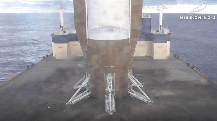 美国蓝色起源公司“新格伦”火箭实现推进器回收