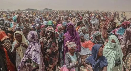 这里已被屠城，血迹太空可见