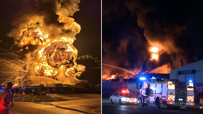 澳大利亚一工厂发生爆炸 原因不明