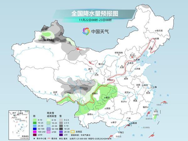 新疆等地雨雪增多或现强降雪 东北地区偏暖显著