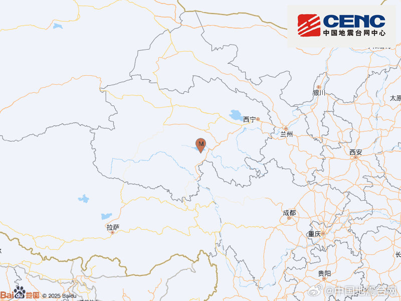 青海果洛州玛多县发生3.7级地震 震源深度10千米