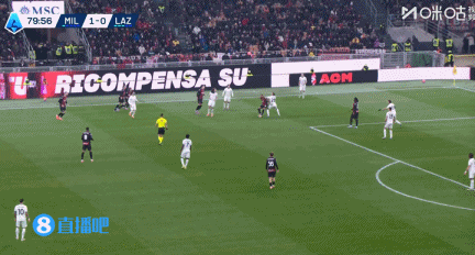 联赛12轮不败！米兰1-0拉齐奥先赛暂登顶 莱奥破门囧叔补时染红