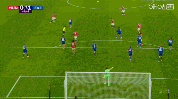 3轮不胜！曼联0-1十人埃弗顿 盖耶内讧掌掴队友直红B费失良机