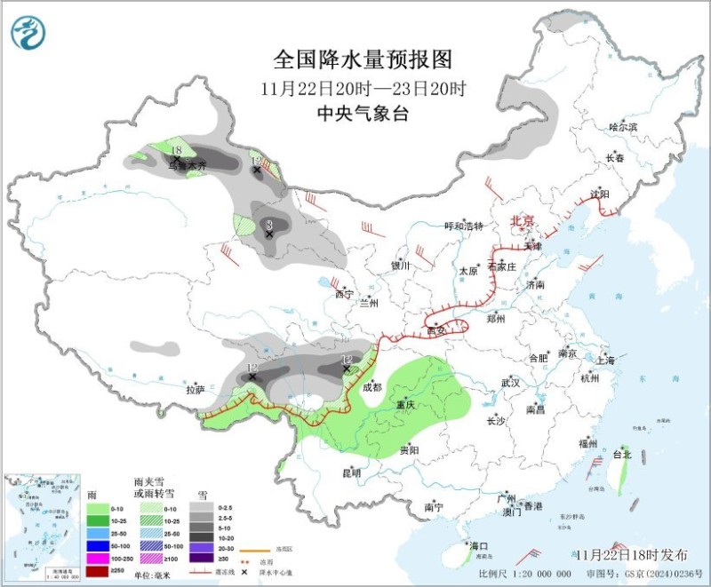 大风、沙尘、降温、雨雪！较强冷空气影响我国大部地区