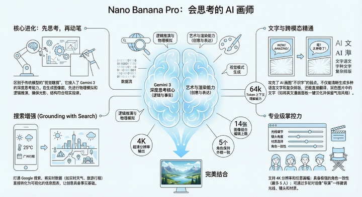 Nano Banana Pro保姆级指南!全网最火玩法+官方7大技巧+免费渠道,都在这了