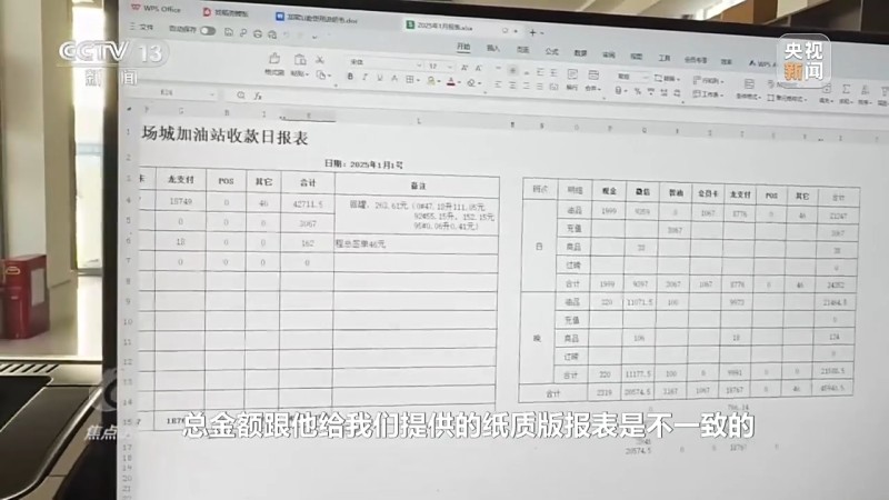 焦点访谈丨偷油又偷税!总台曝光问题加油站作弊“花招”