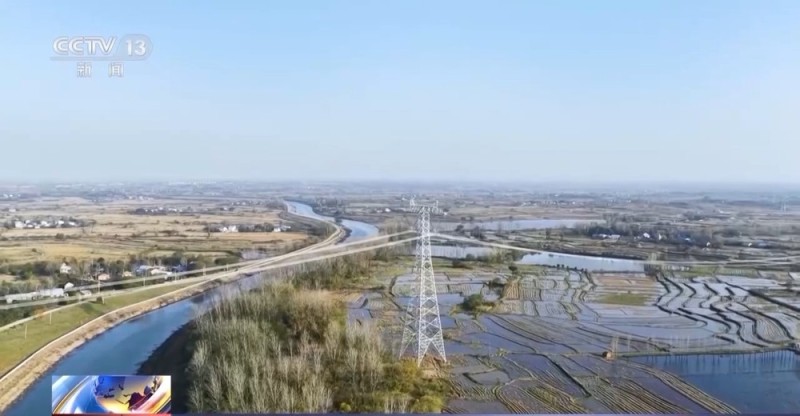 视频丨“陕电入皖”特高压工程安徽段全线贯通