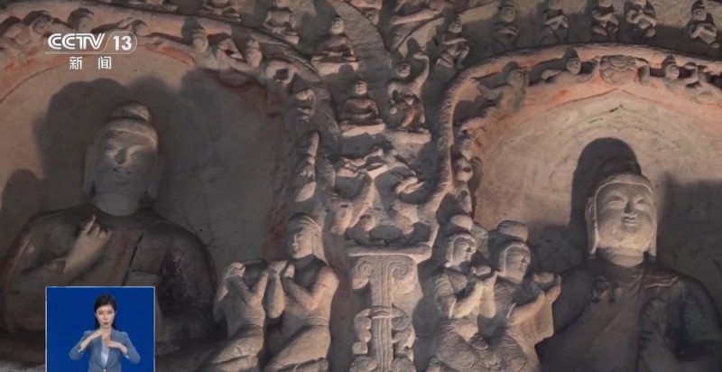 云冈石窟焕新开放 “高清立体照”解码千年色彩