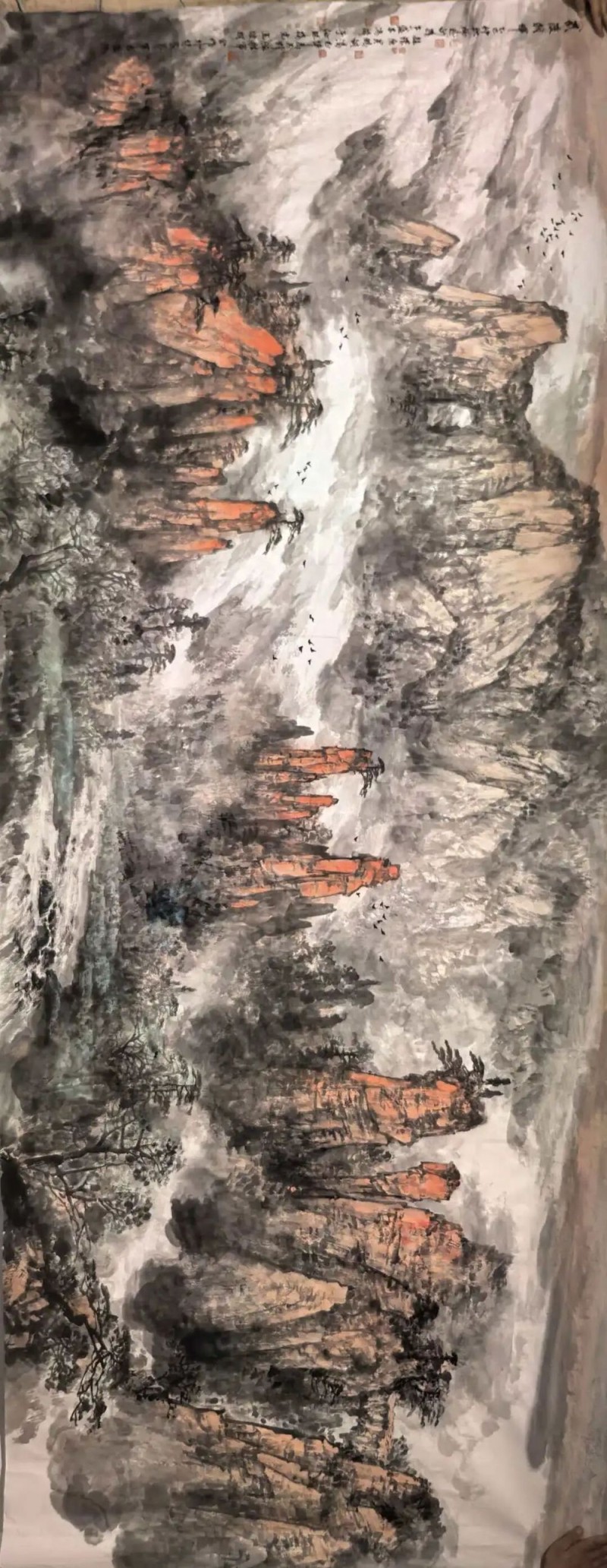 以笔墨铸时代风骨 用绘画助文化发展――北派山水艺术中心画家湖南采风创作行