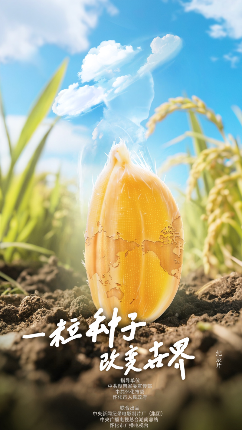 稻浪千里 禾下苍穹丨纪录片《一粒种子改变世界》即将播出