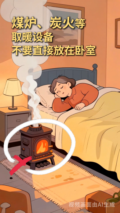 AI动画|防患于未然,看看冬季居家取暖的正确打开方式 AI动画|防患于未然,看看冬季居家取暖的正确打开方式