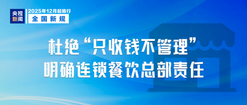 12月起,这些新规将影响你我生活!