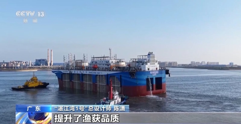 视频丨推动我国水产养殖迈向深海 “湛江湾1号”交付使用