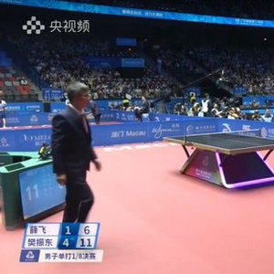 顺利晋级8强！全运会乒乓球男单1/8决赛：樊振东4-1战胜薛飞