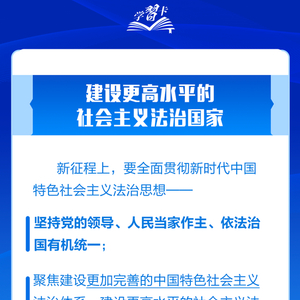学习卡丨推进全面依法治国，总书记最新部署