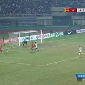 U16国足8-0斯里兰卡末轮与孟加拉国争出线权 万项双响赵松源传射