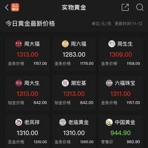 黄金，大消息！中信、建行等多家银行宣布，上调