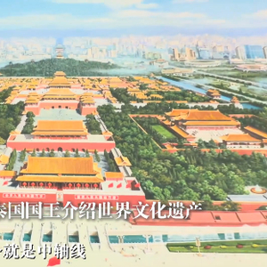 独家视频丨习近平向泰国国王介绍世界文化遗产北京中轴线