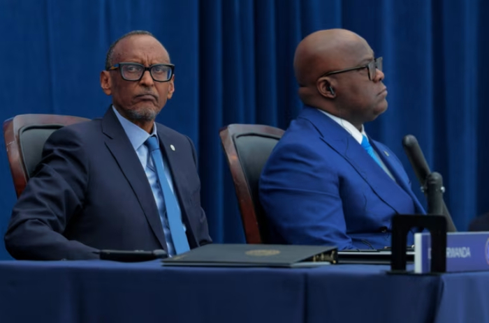 协议签了，两国总统手都没握，特朗普撮合的就这？