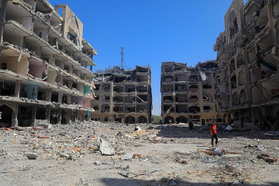 八国外长发表联合声明 反对强制迁移加沙民众