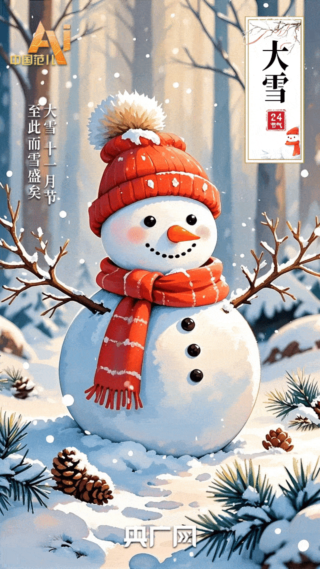 节气里的中国智慧|雪落山河静,人间岁月安