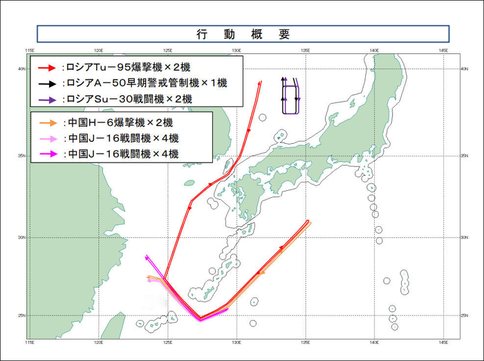 日防相又破防：中俄军机联合飞行是明确针对日本示威