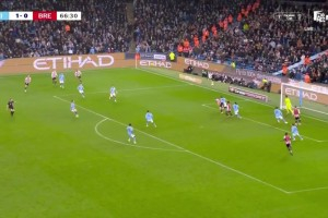 联赛杯-曼城2-0布伦特福德晋级四强 谢尔基远射破门萨维尼奥建功