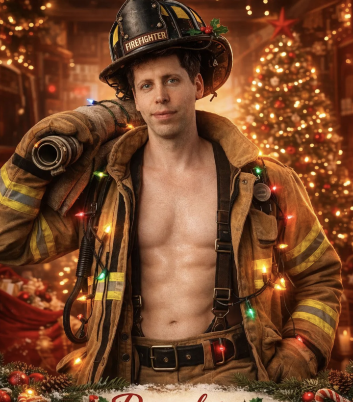 刚刚,OpenAI 版 Nano Banana 发布:奥特曼秒变性感男模|附实测