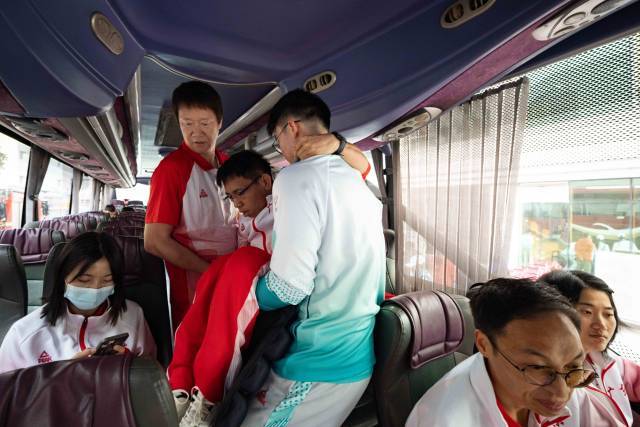 轮椅上的“剑客”