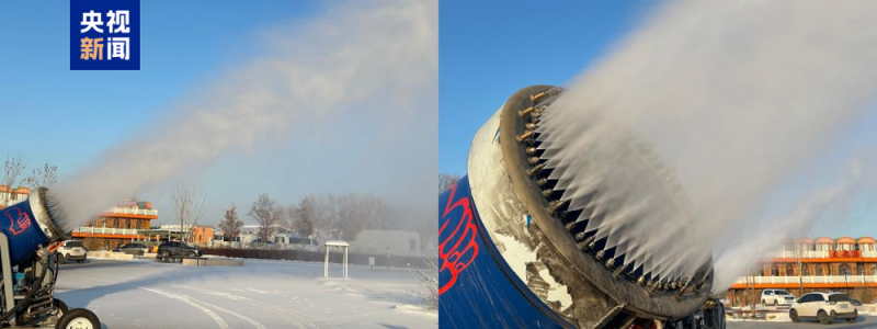 19米高！用雪超3000立方米 哈尔滨的“大雪人”又开工了