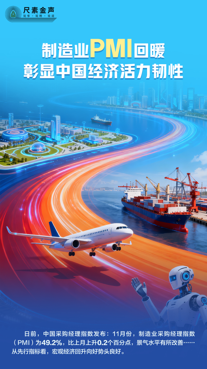 尺素金声|制造业PMI回暖,彰显中国经济活力韧性