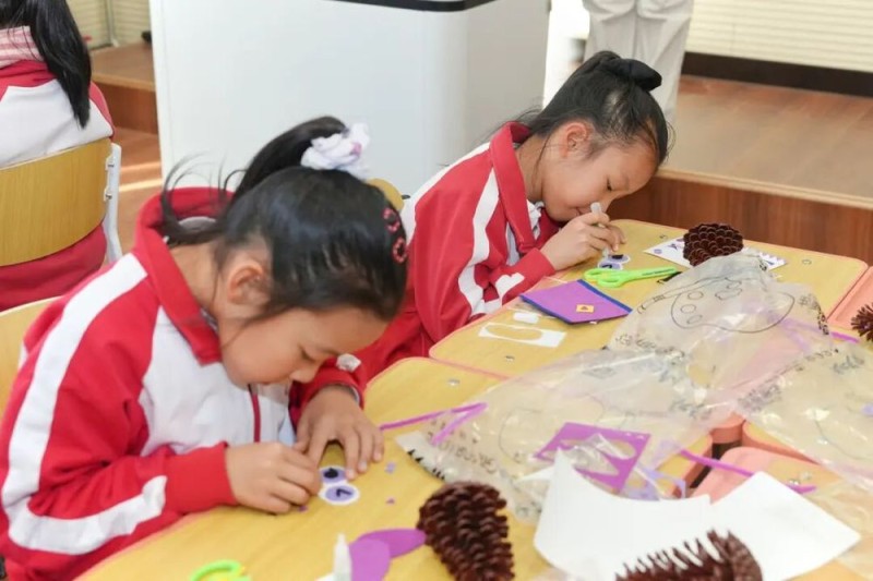 “美林美育大课堂”走进校园|松塔猫头鹰“变身记”