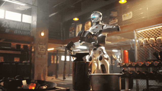 国产 T800 来了！回旋踢拳击技能点满，超越 80% 男性，这才是铁甲钢拳