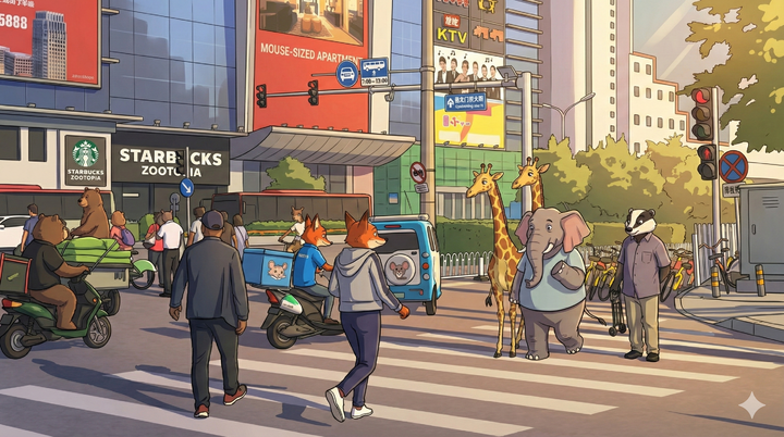 看完《疯狂动物城2》这样发合照火爆朋友圈，Nano Banana Pro 新玩法来了 | 附教程