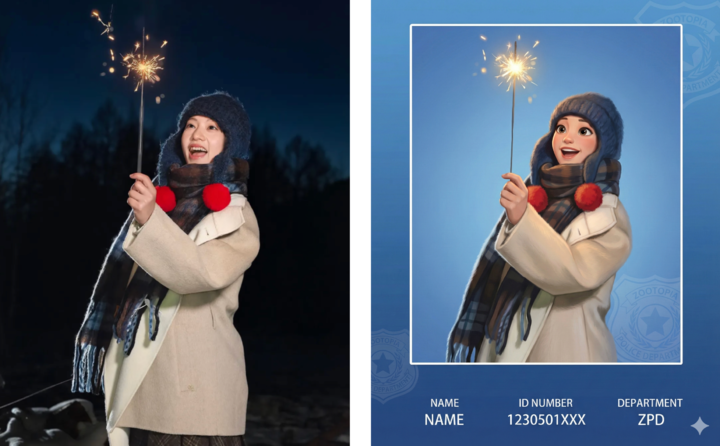 看完《疯狂动物城2》这样发合照火爆朋友圈，Nano Banana Pro 新玩法来了 | 附教程