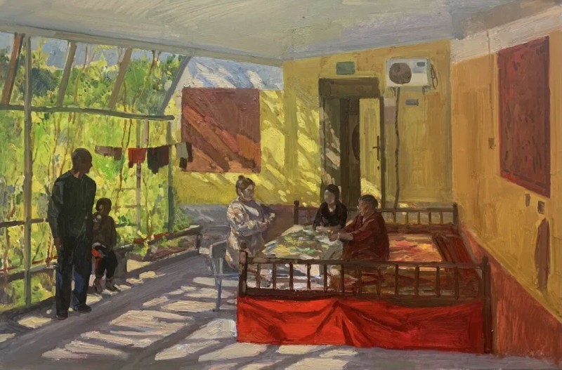 书画名家孙立新笔下风景迎新春