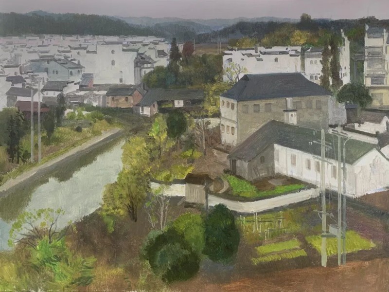 书画名家孙立新笔下风景迎新春