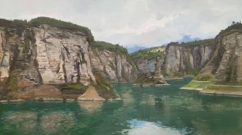 书画名家孙立新笔下风景迎新春