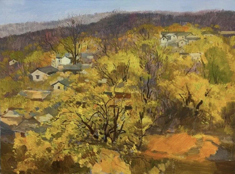 书画名家孙立新笔下风景迎新春