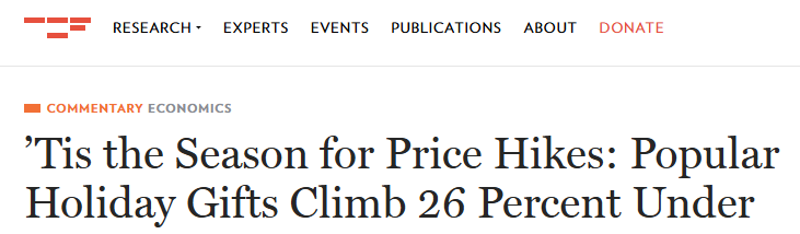 【世界说】当美国假日季遭遇通胀 美最新民调:近七成民众坦言财务焦虑让节日计划“缩水”