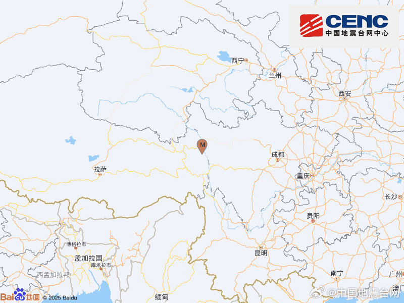 西藏昌都市江达县发生3.3级地震 震源深度10千米